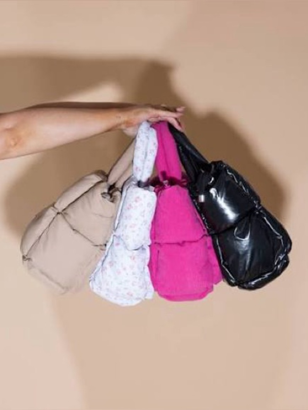 The Oh Kind - The Beige Puff Bag View 3